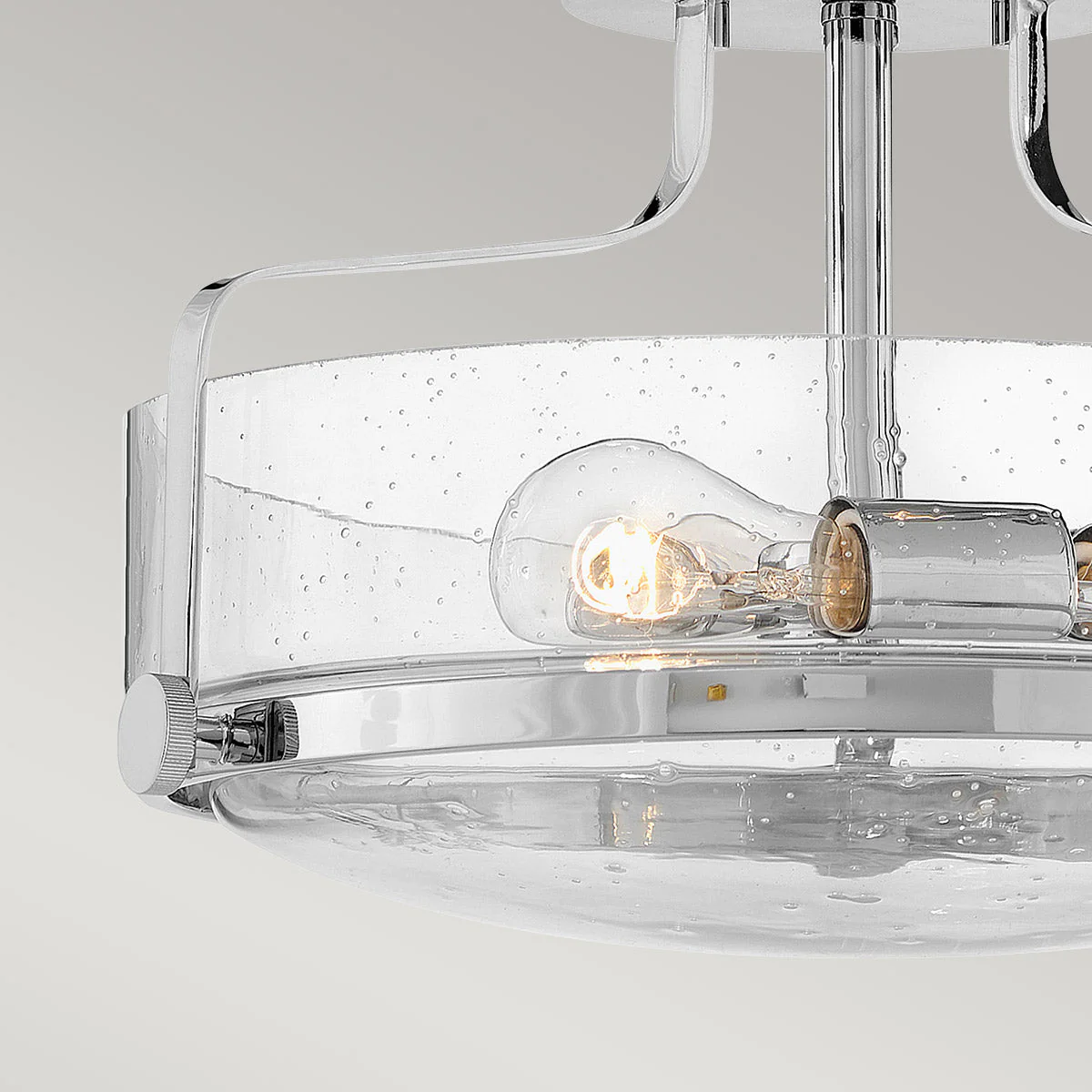 Harper 3 Light Small/Large Semi-Flush - In Various Finishes - Image 12