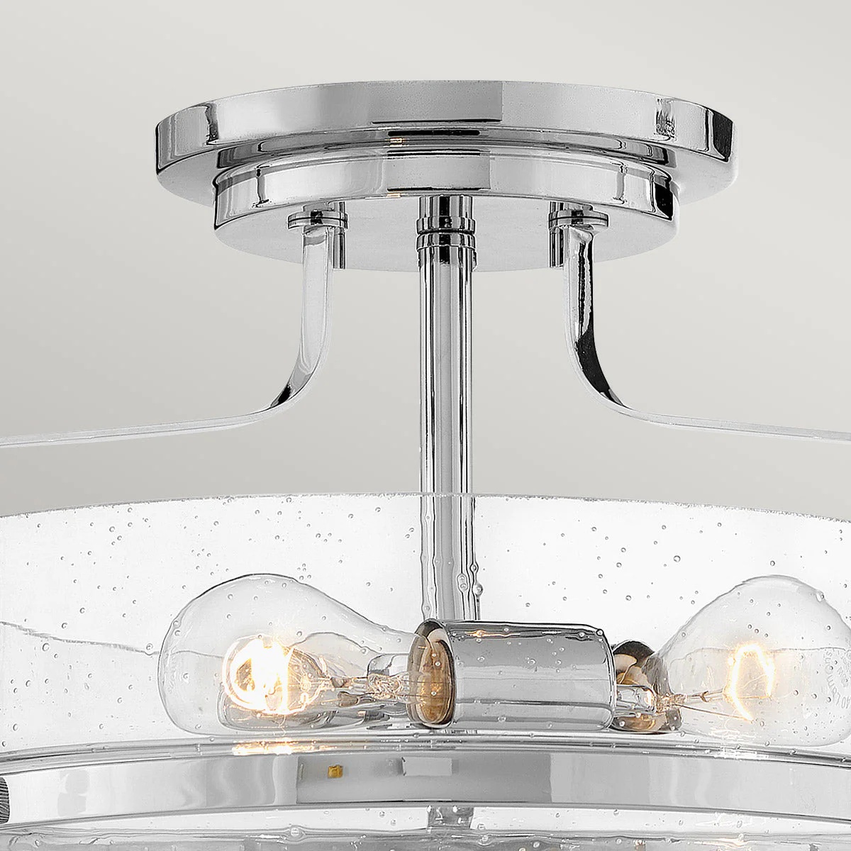 Harper 3 Light Small/Large Semi-Flush - In Various Finishes - Image 13