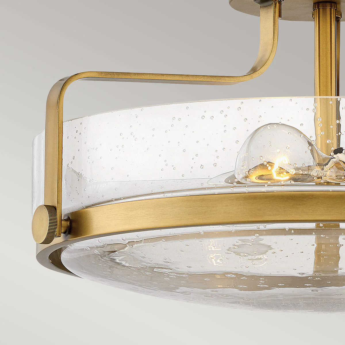 Harper 3 Light Small/Large Semi-Flush - In Various Finishes - Image 22