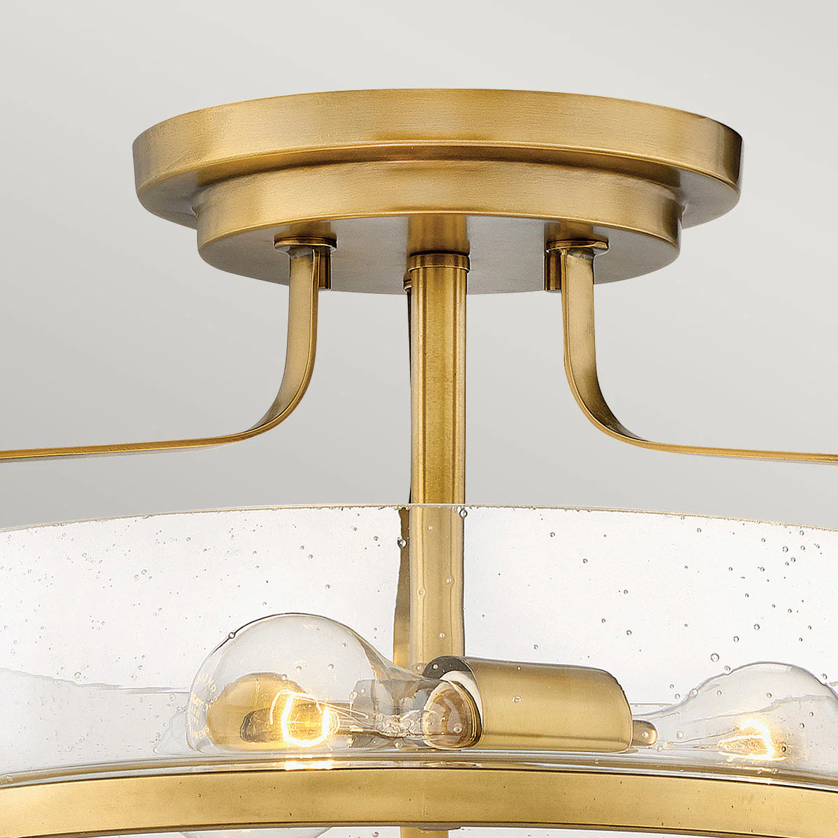 Harper 3 Light Small/Large Semi-Flush - In Various Finishes - Image 3