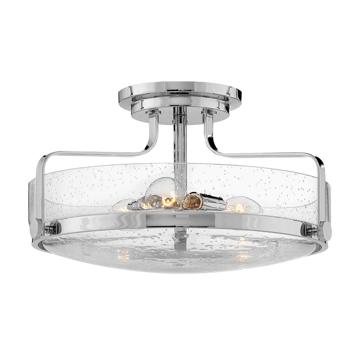 Harper 3 Light Small/Large Semi-Flush - In Various Finishes - Image 31