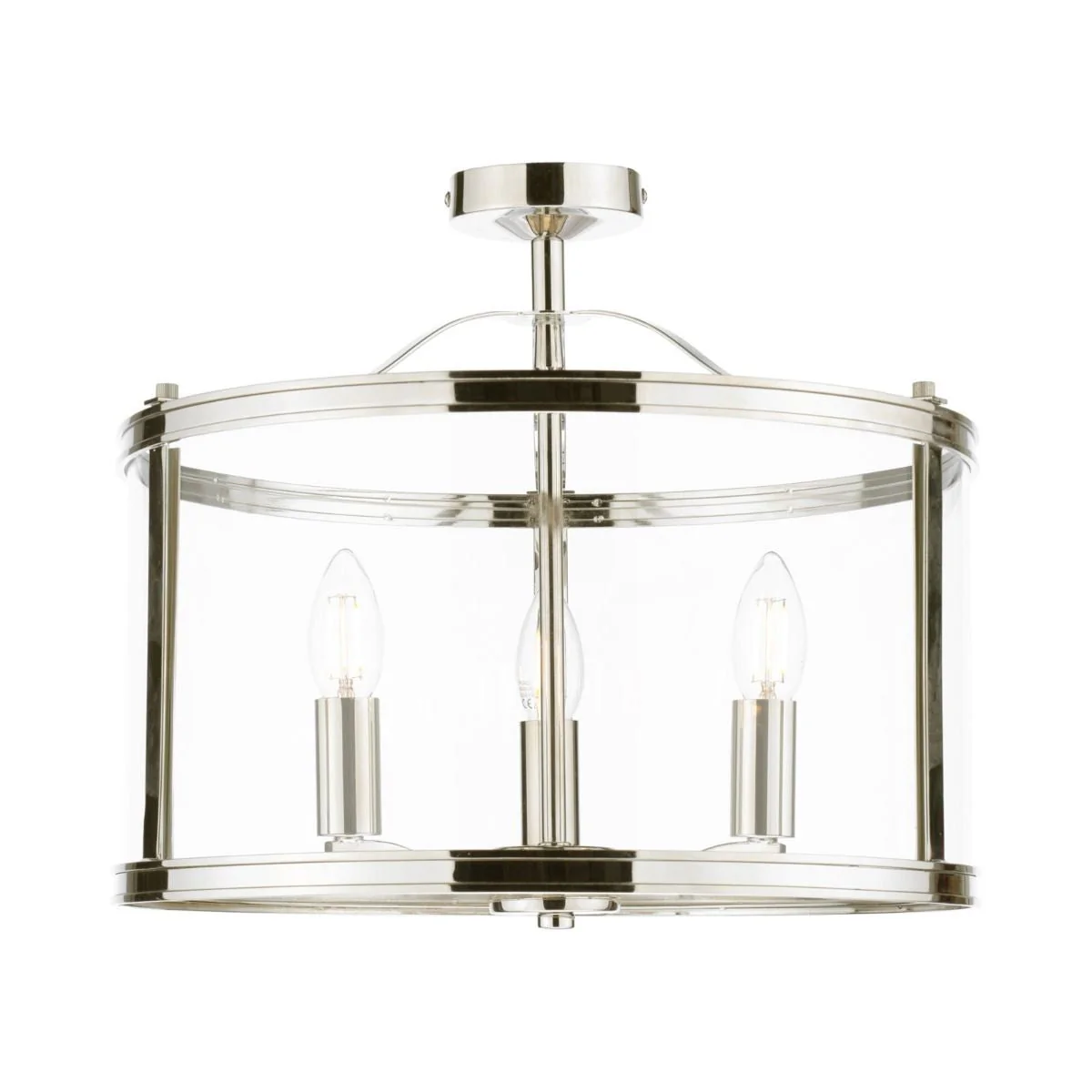 Harrington 3/5 Light Pendant Matt Black and Glass - Image 20