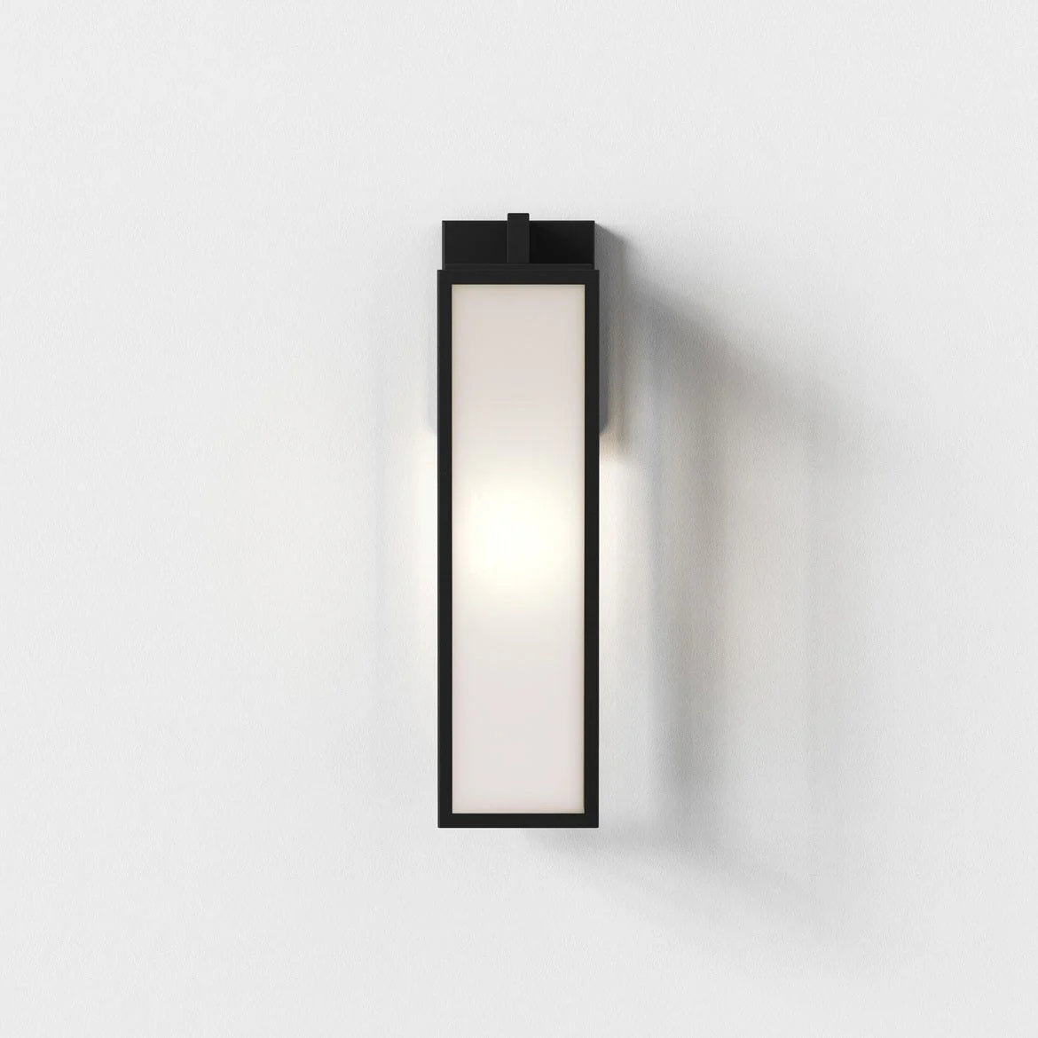 Harvard Lantern Outdoor Wall Light Fixture Glass Only - Frosted Finish - Image 2