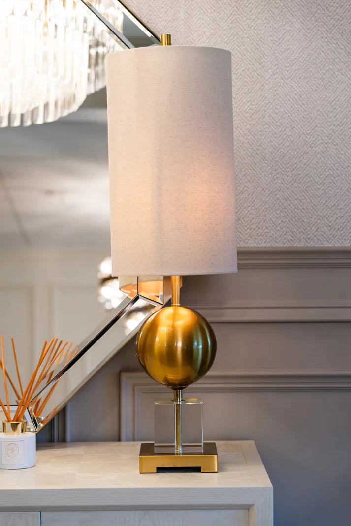 Hattie Table Lamp Gold Finish - Image 2