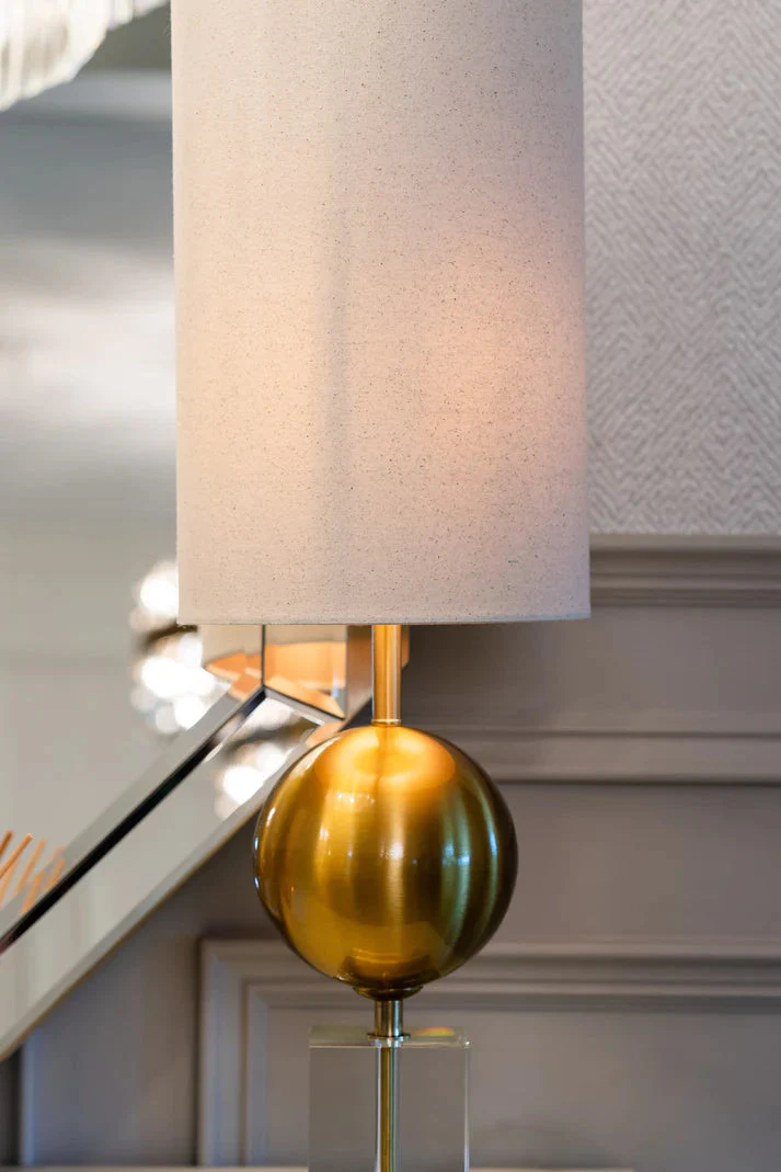 Hattie Table Lamp Gold Finish - Image 3