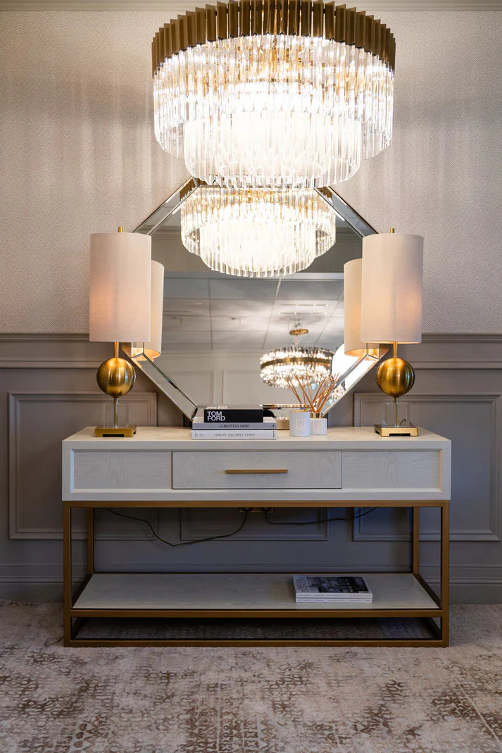 Hattie Table Lamp Gold Finish - Image 8