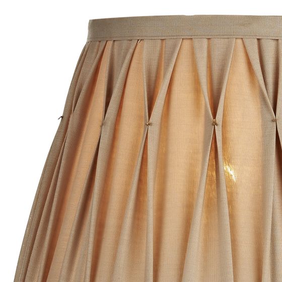 Hatton Table Lamp Antique Brass With Shade - Image 4
