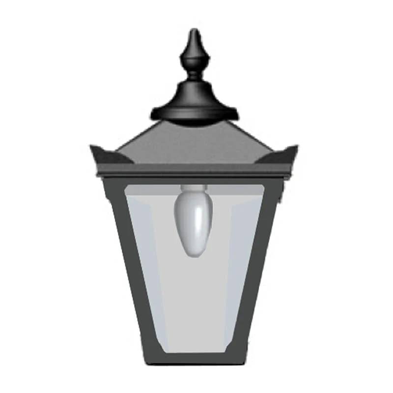 Hawksburn 1Lt Outdoor Wall Lamp - Cast Iron - Image 18