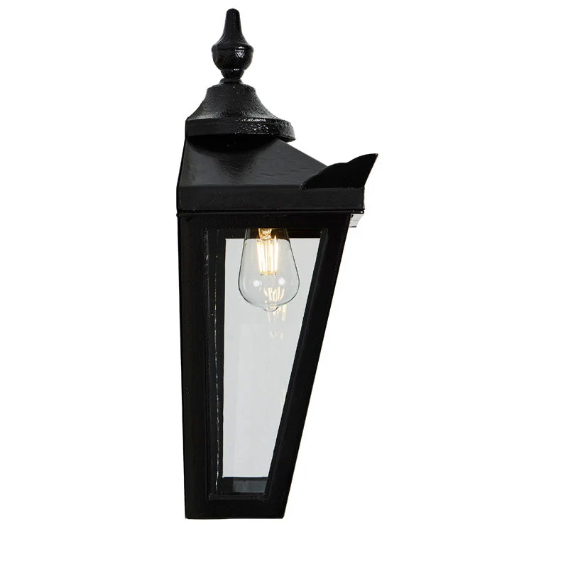 Hawksburn 1Lt Outdoor Wall Lamp - Cast Iron - Image 4