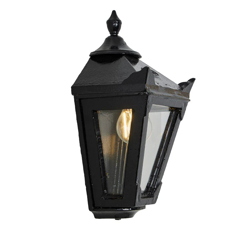 Hawksburn 1Lt Outdoor Wall Lamp - Cast Iron - Image 5