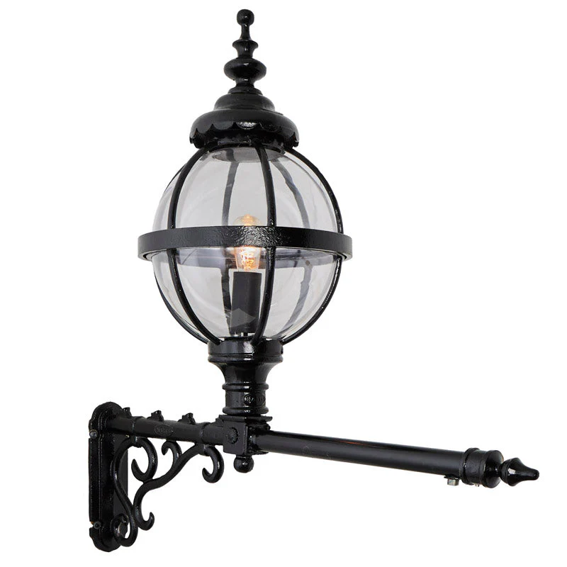 Hazelwood 1Lt Wall Lamp - Cast Iron - Image 3