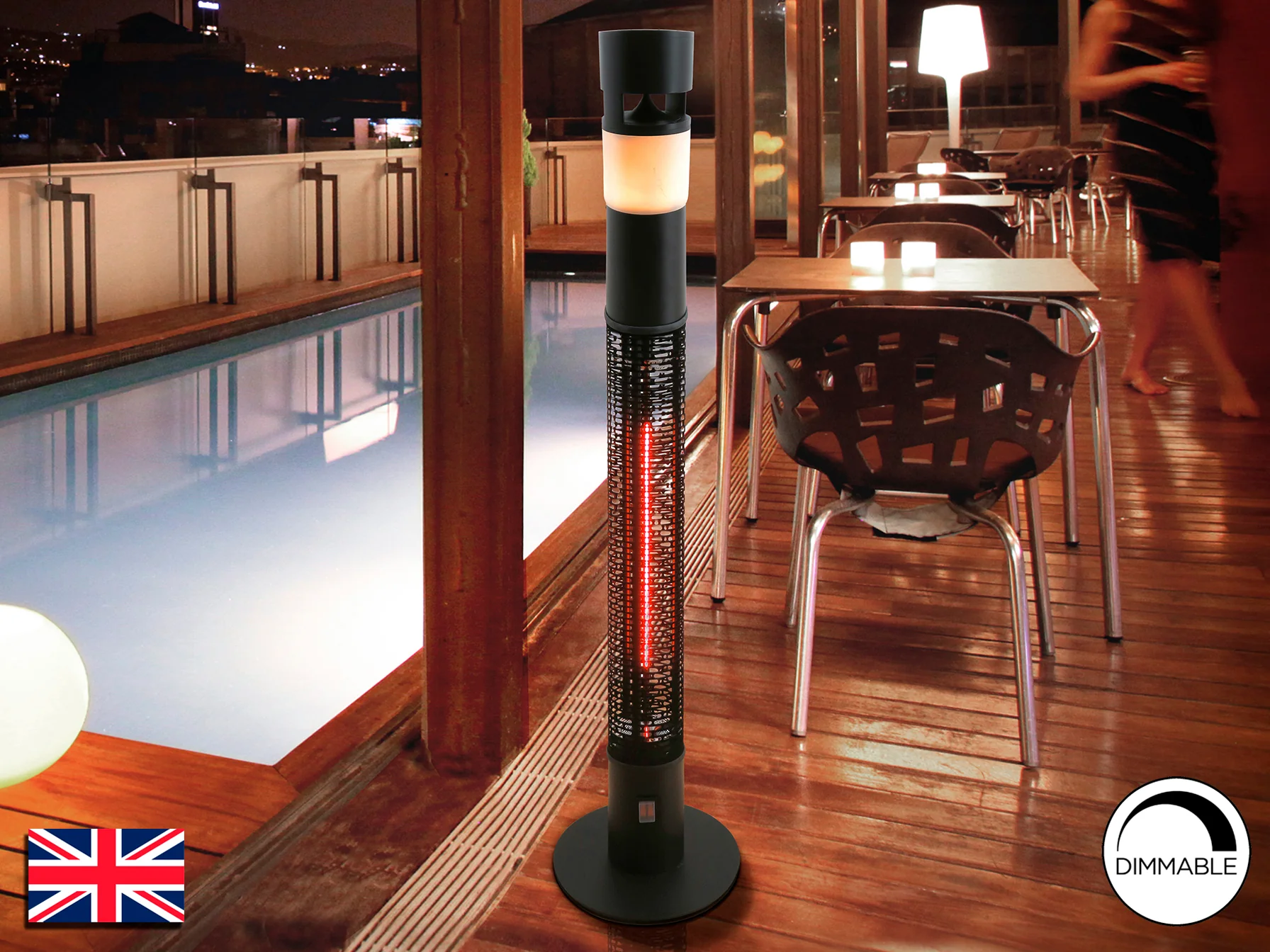 Heat Sound Outdoor Heater 1500W - Image 6