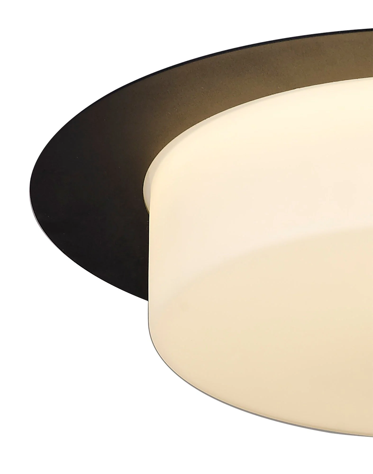 Hector Ceiling, 18W LED, 3000K, 1080lm, IP44, Sand Black, Antique Brass, Polished Chrome, 3yrs Warranty - Image 4