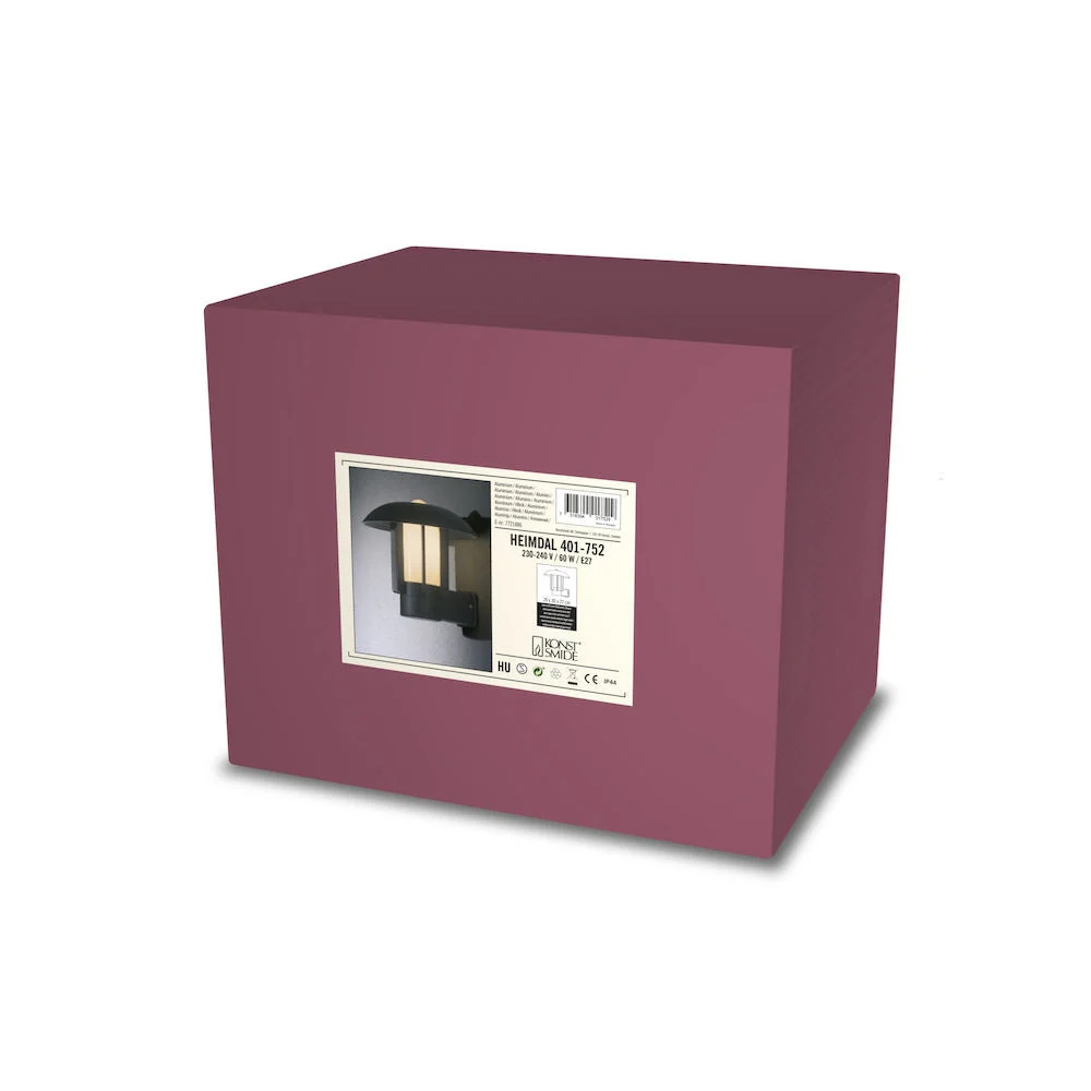 Heimdal Wall Light E27 IP44 - Various Colours - Image 5