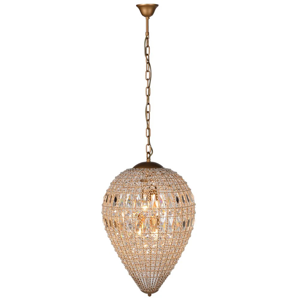 Helensburgh Dome Beaded Crystal Chandelier - Image 4