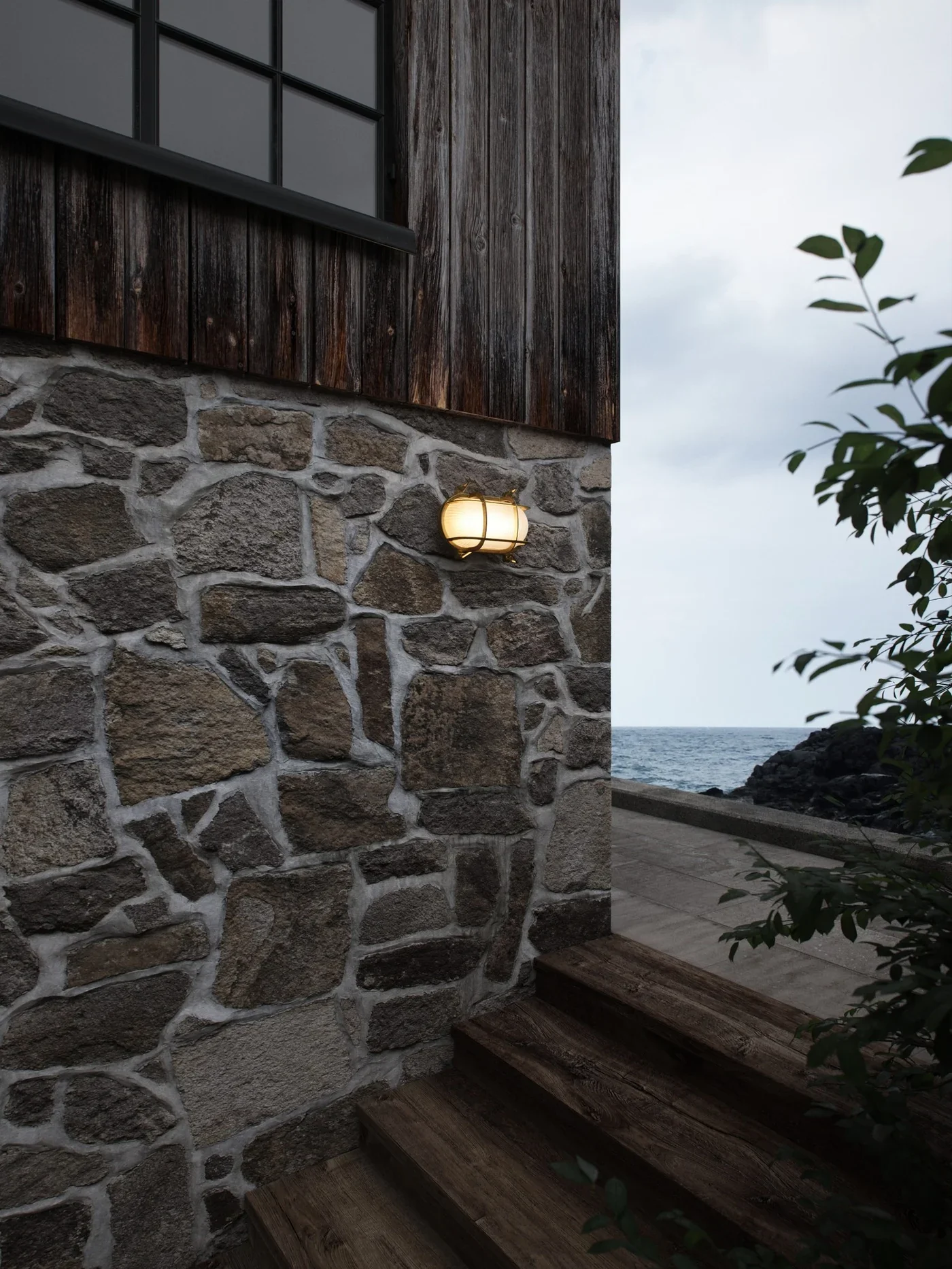 Helford Wall Light- Brass/ Nickel Finishes - Image 9