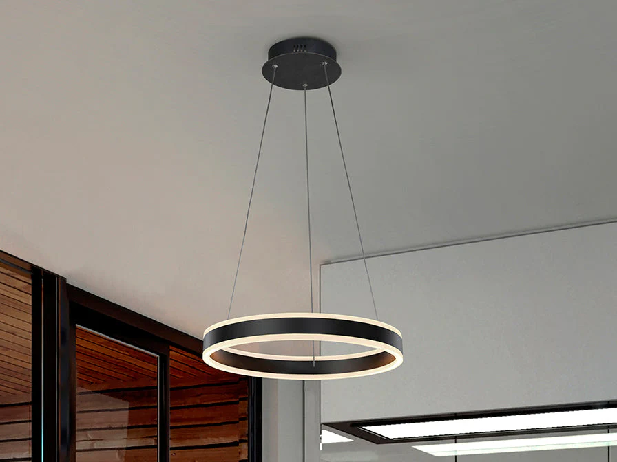 Helia LED Ceiling Pendant - Gold/Silver/Matt Black - Image 13