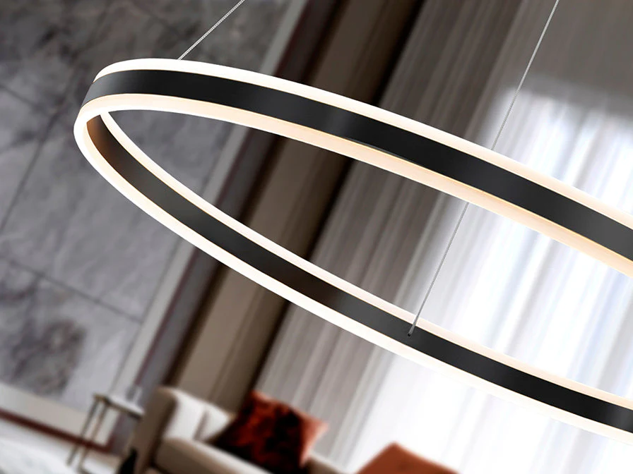 Helia LED Ceiling Pendant - Gold/Silver/Matt Black - Image 22