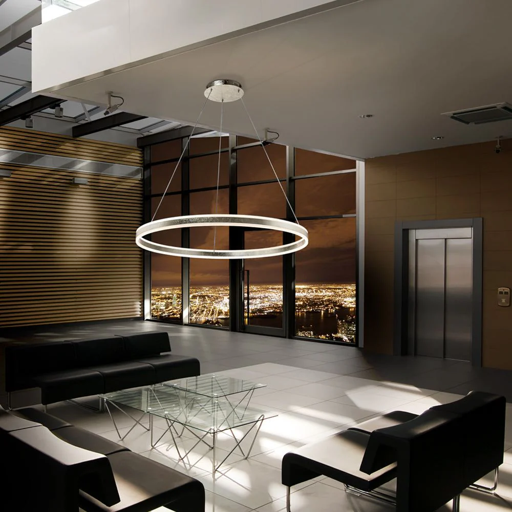 Helia LED Ceiling Pendant - Gold/Silver/Matt Black - Image 6