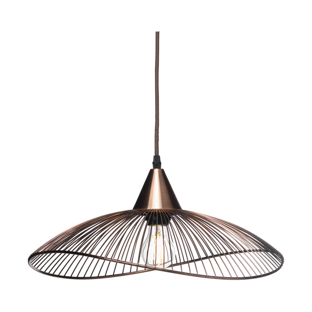 Helios 1Lt Single Pendant  - Black/Copper/Gold - Small/Medium - Image 7