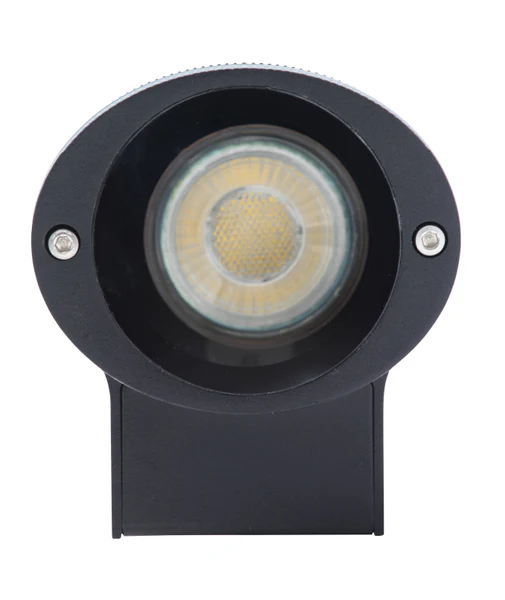 Helix 1 Light Up or Down Ribbed GU10 Black - Image 2