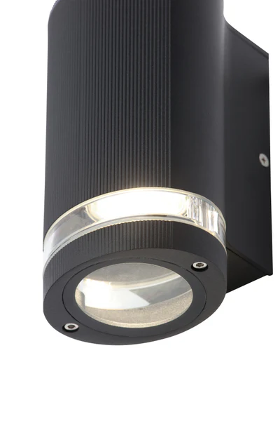Helix 1 Light Up or Down Ribbed GU10 Black - Image 3