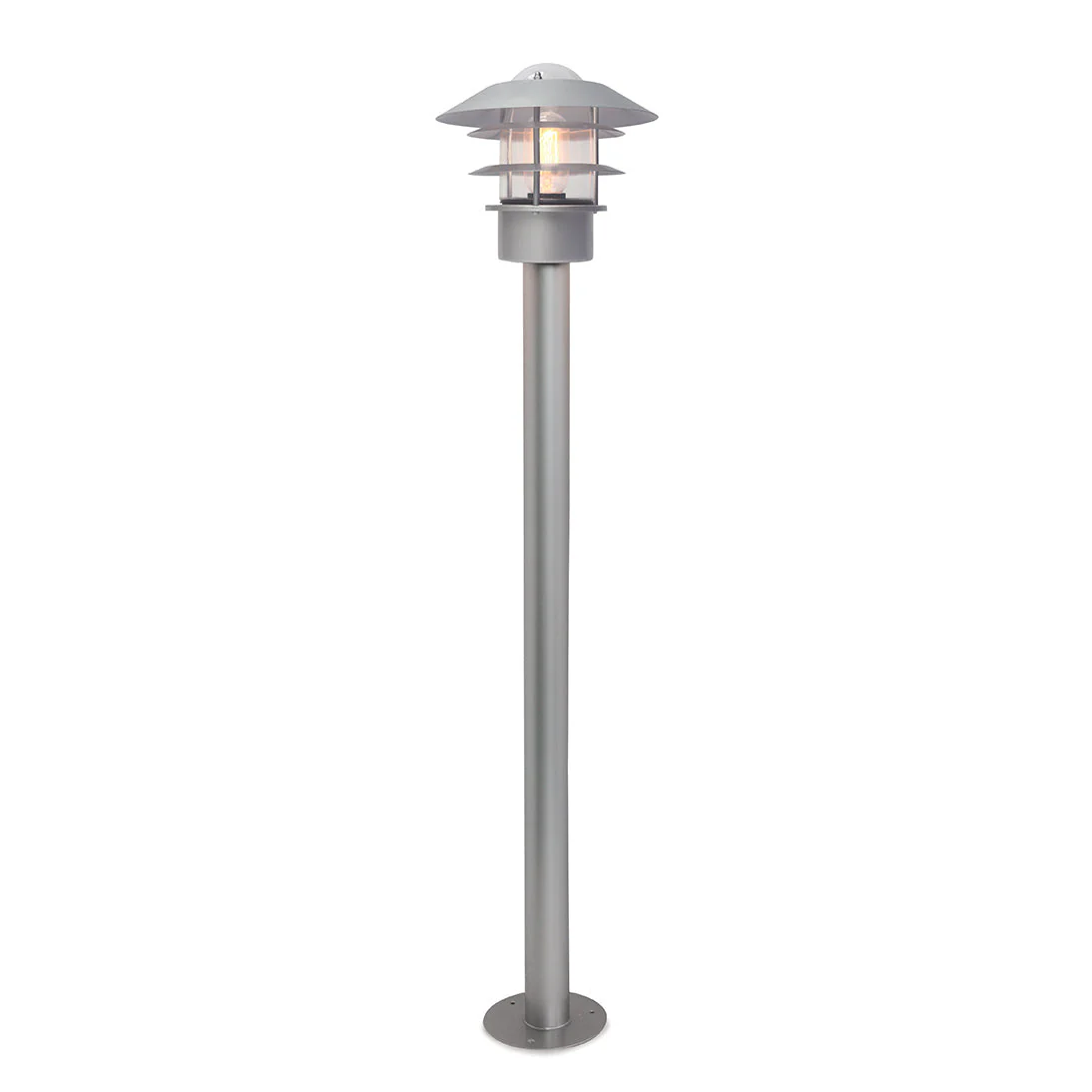 Helsingor Large/Medium Post – Black/Silver Finish - Image 5