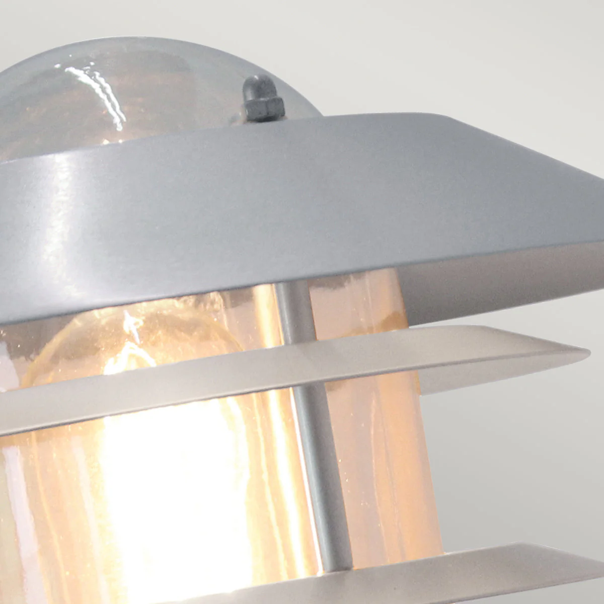 Helsingor PIR Wall Lantern - Black/Silver Finish - Image 11