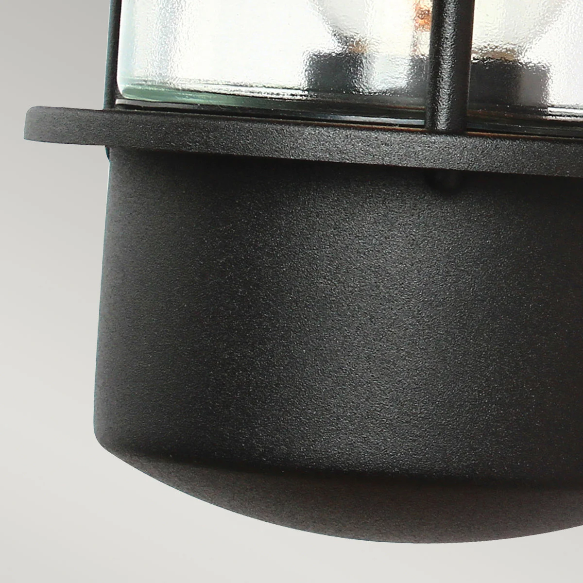 Helsingor PIR Wall Lantern - Black/Silver Finish - Image 8