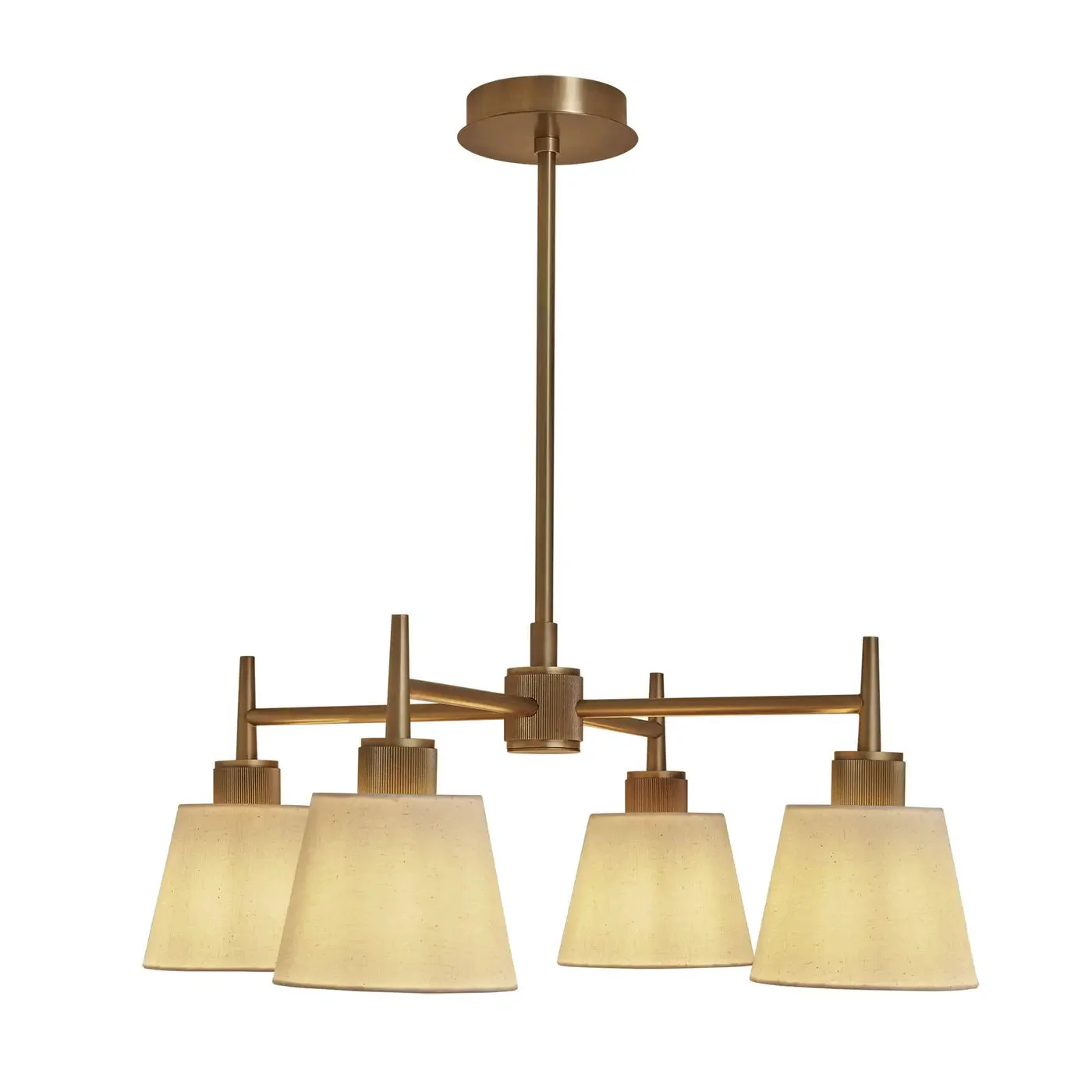 Henley 4 Arm Pendant Light - Brass/Bronze - Image 2