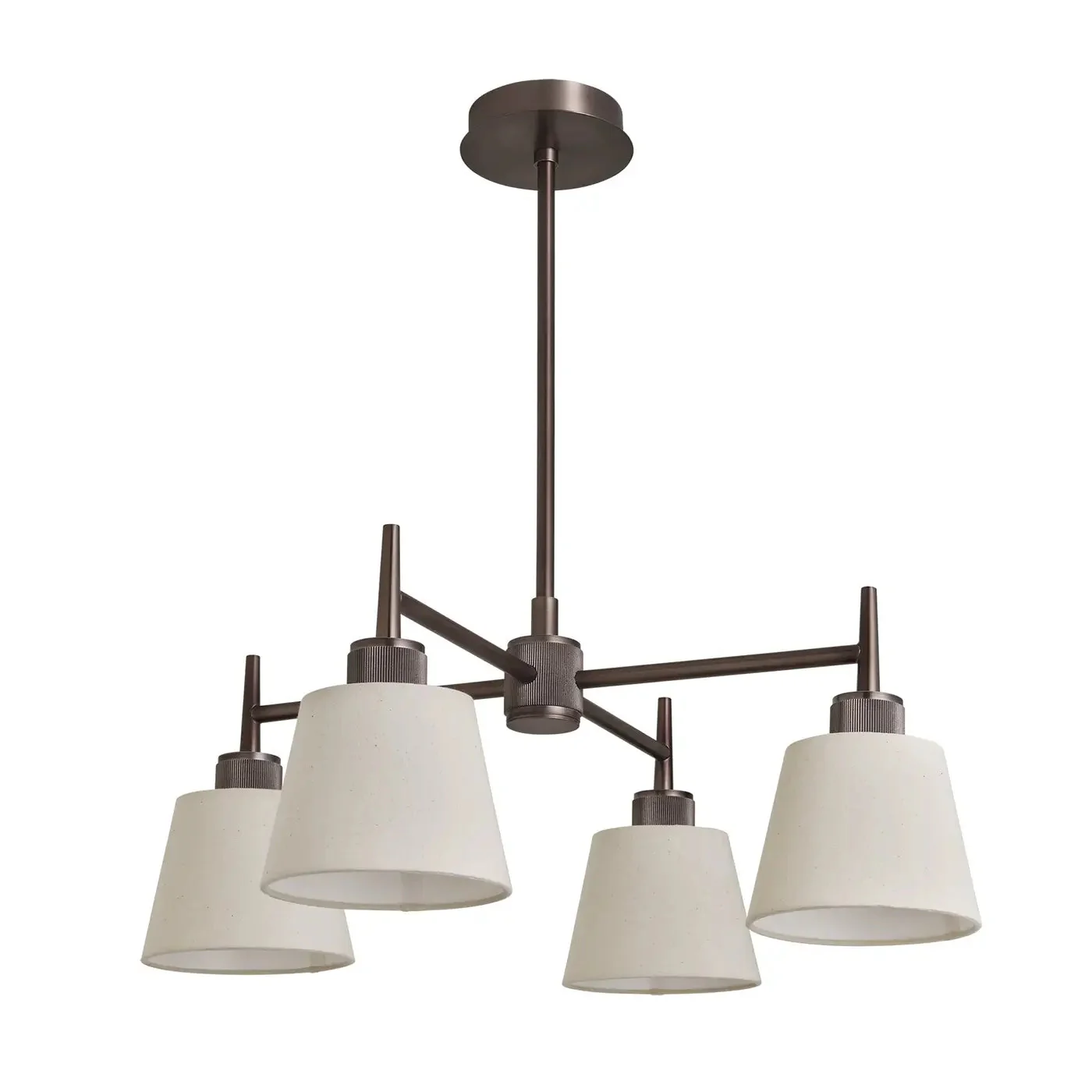 Henley 4 Arm Pendant Light - Brass/Bronze - Image 4