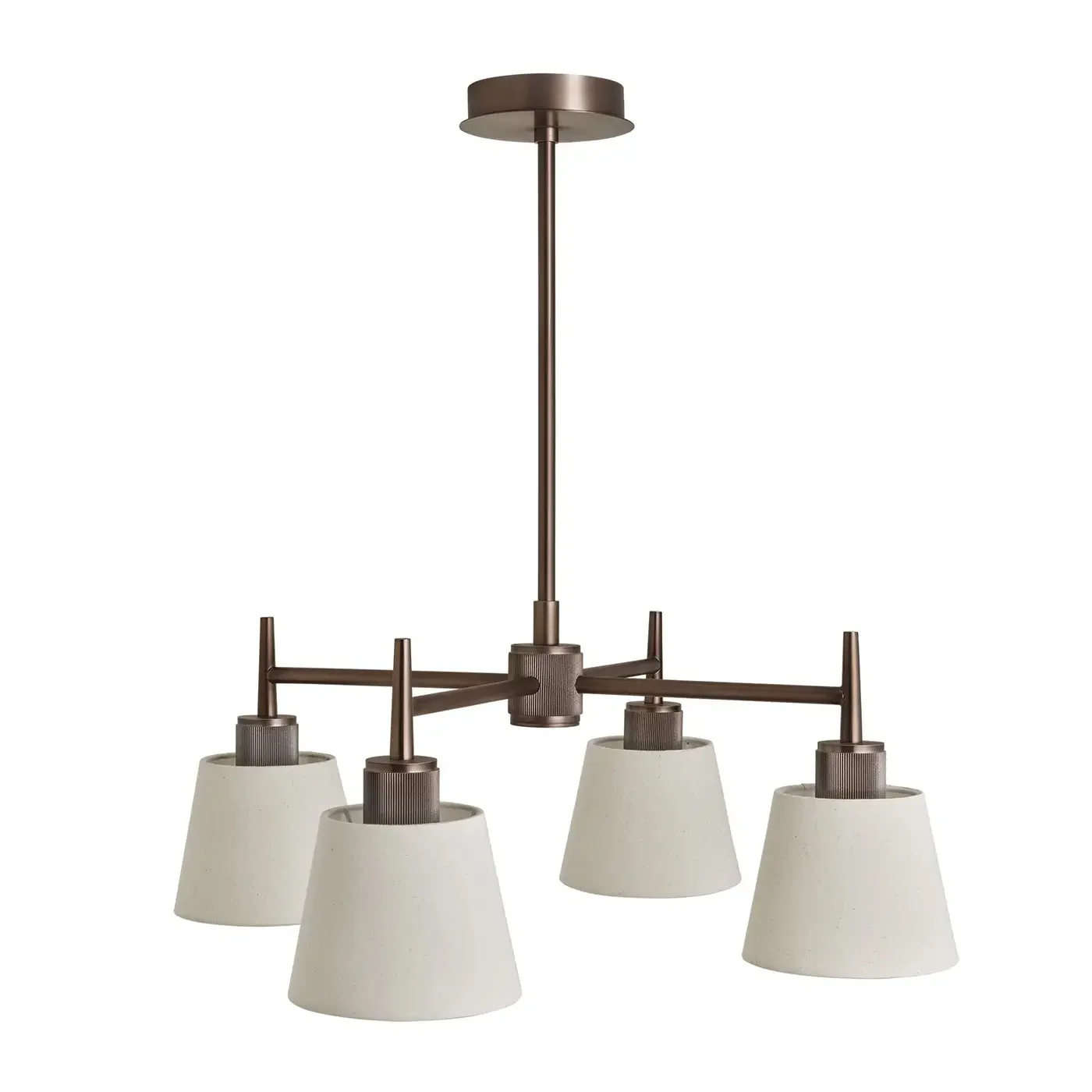 Henley 4 Arm Pendant Light - Brass/Bronze - Image 6