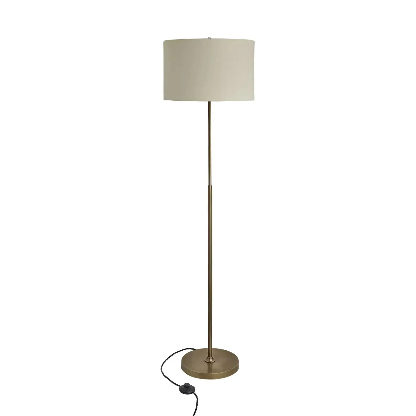 Henley Floor Lamp- Brass/ Bronze Base - Image 4