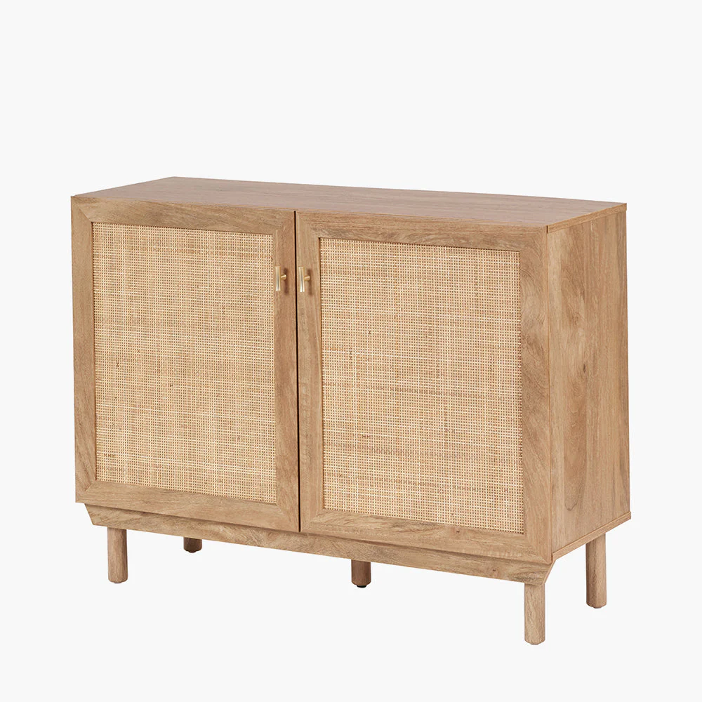 Henrik Natural Rattan 2 Door Cabinet - Image 2