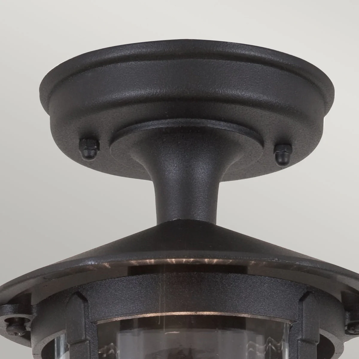 Hereford Porch Lantern – Black Finish - Image 2