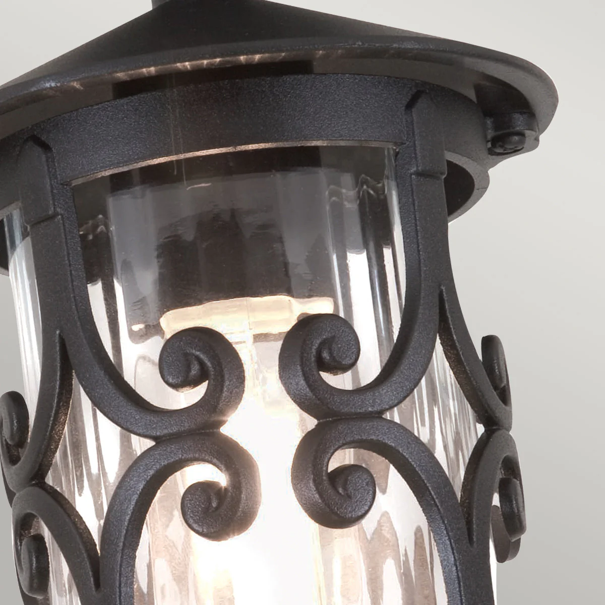 Hereford Porch Lantern – Black Finish - Image 3