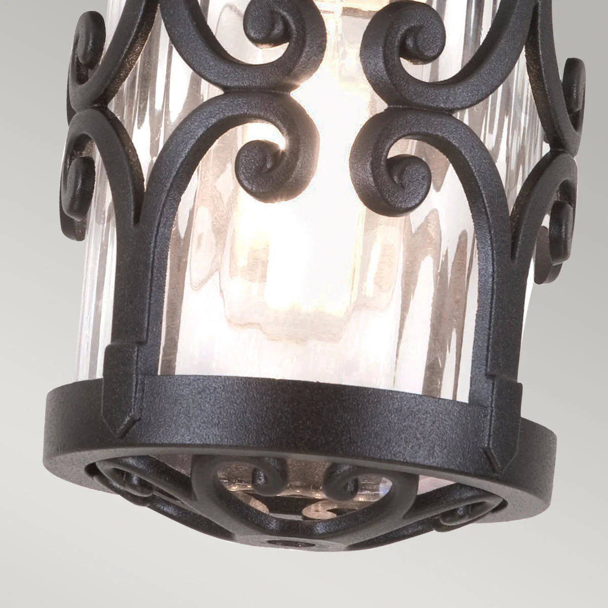 Hereford Porch Lantern – Black Finish - Image 4