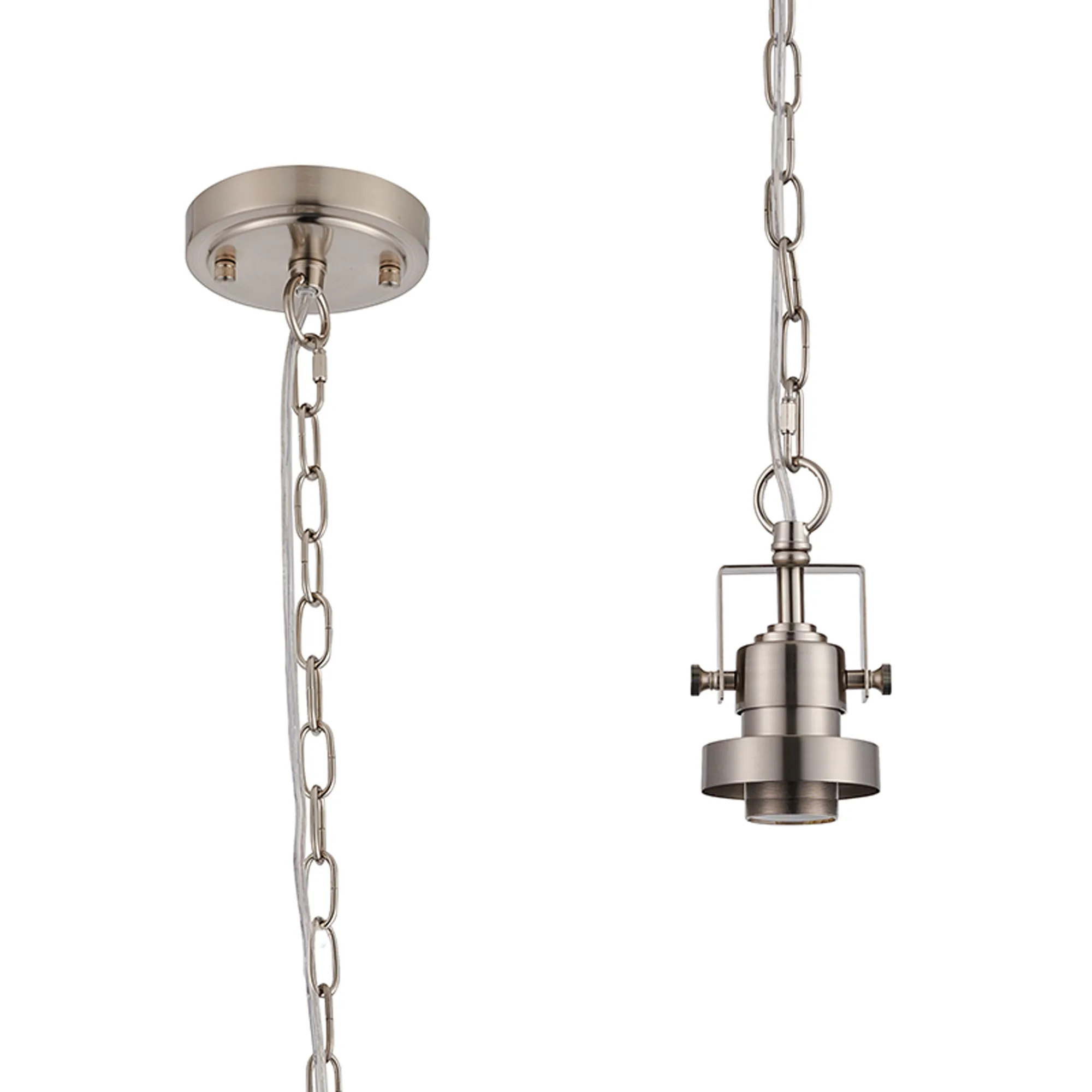 Herning 12cm Single Pendant ( Frame Only) Adjustable Suspension Kit- Various Colours - Image 2