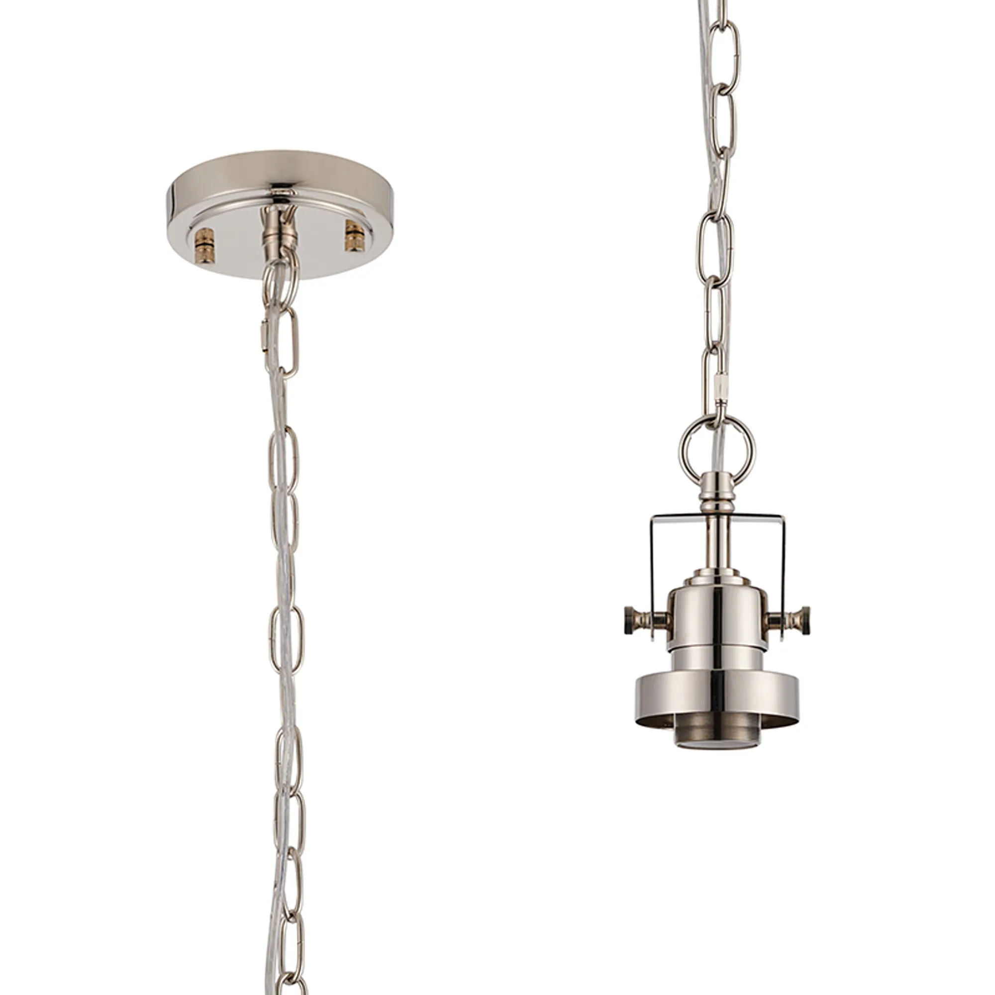 Herning 12cm Single Pendant ( Frame Only) Adjustable Suspension Kit- Various Colours - Image 6