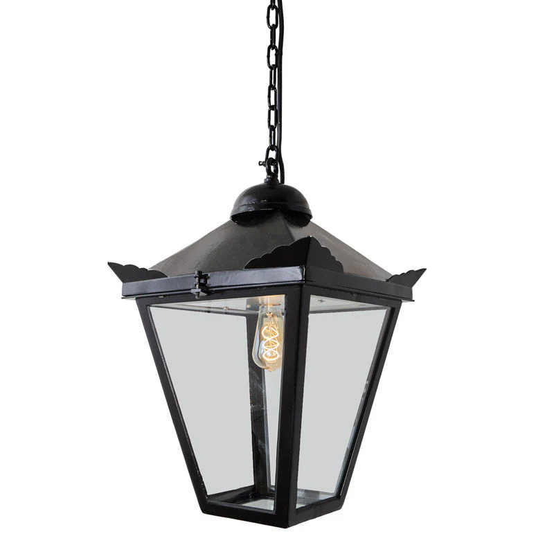 Heywood Victorian Traditional Outdoor Lantern - Cast Iron - Image 2