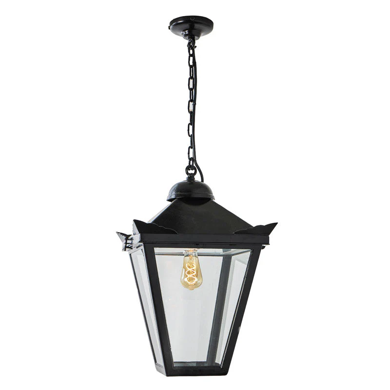 Heywood Victorian Traditional Outdoor Lantern - Cast Iron - Image 6