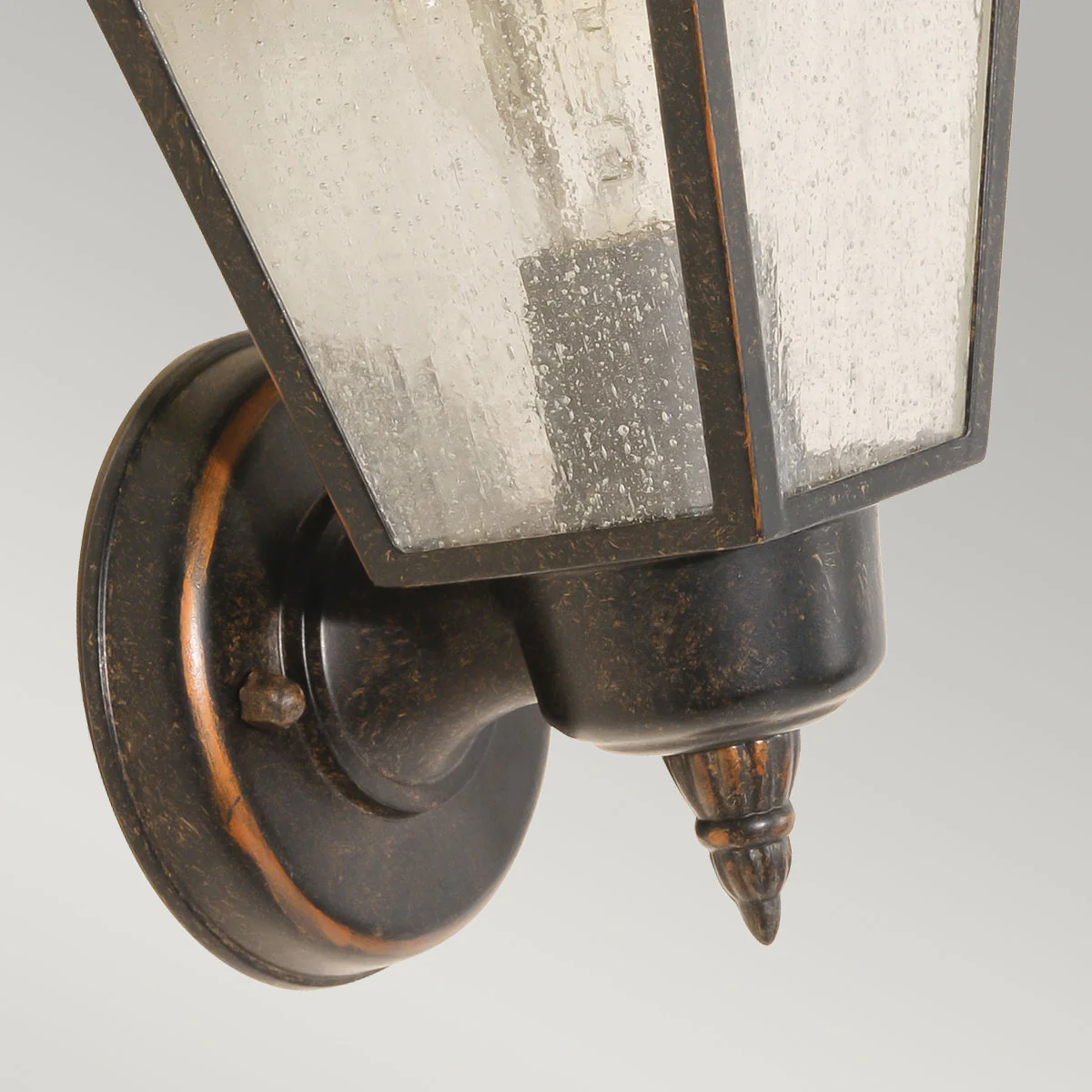 Highnam Wall Lantern – Weathered Bronze Finish - Image 2
