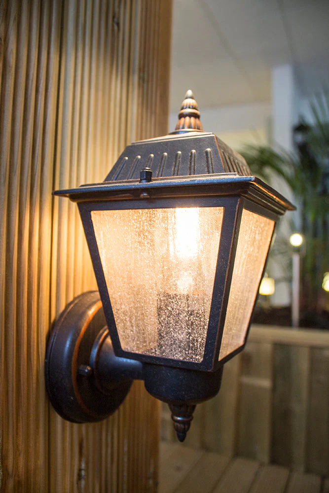 Highnam Wall Lantern – Weathered Bronze Finish - Image 4