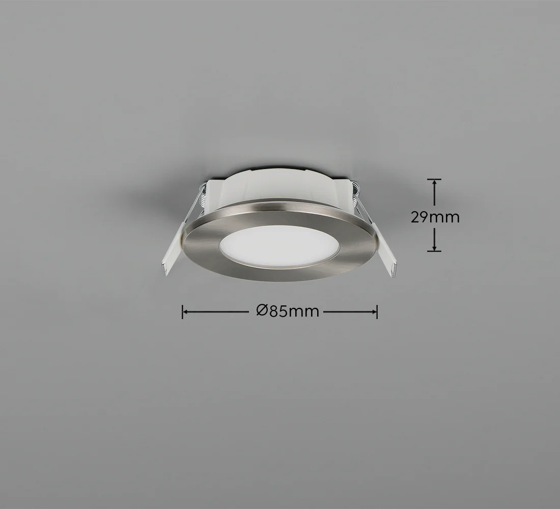 Himal Recessed Ceiling Light- White/ Nickel/ Black Finish - Image 20