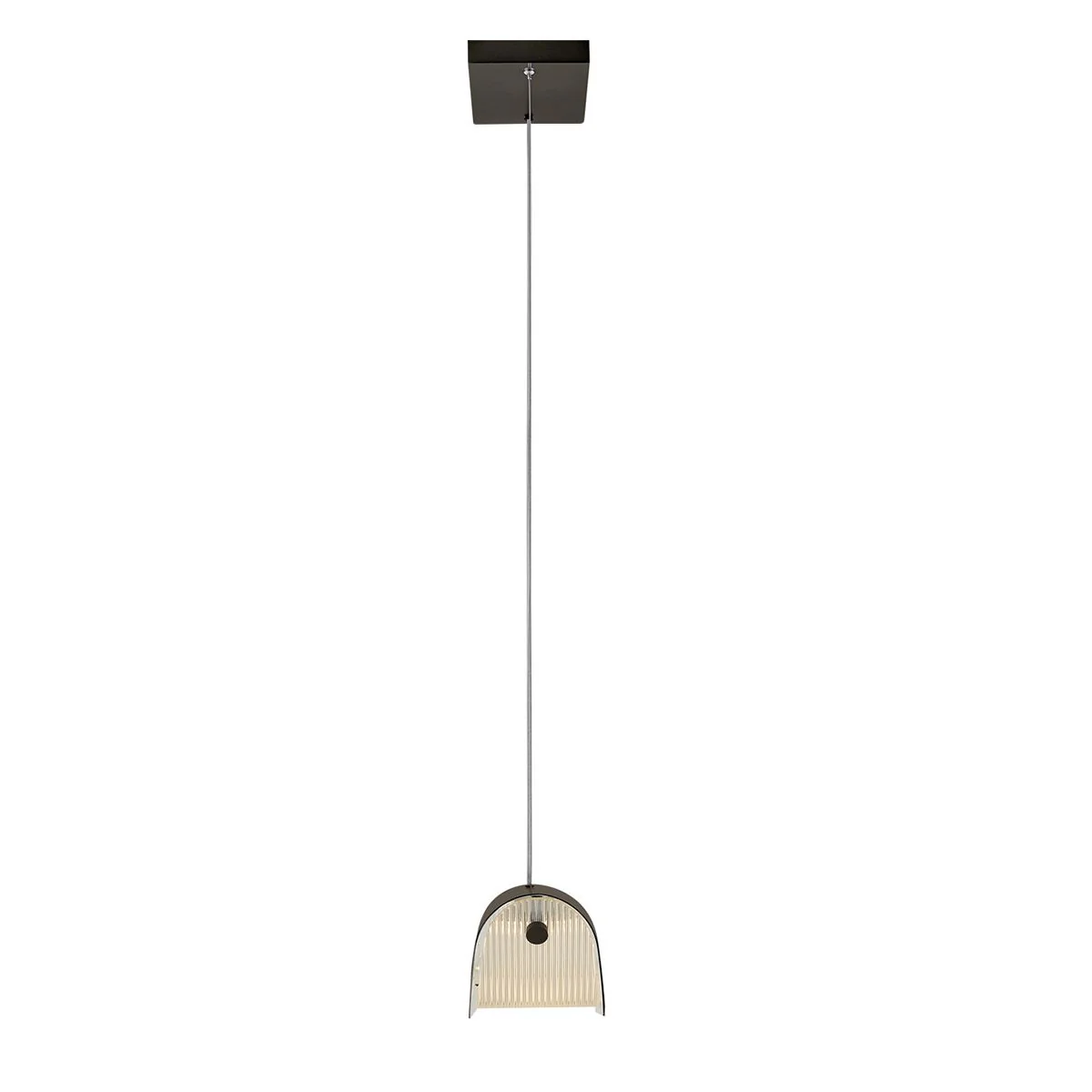 Hinkley Arco Linear LED pendant - Heritage Brass/ Black - Image 3
