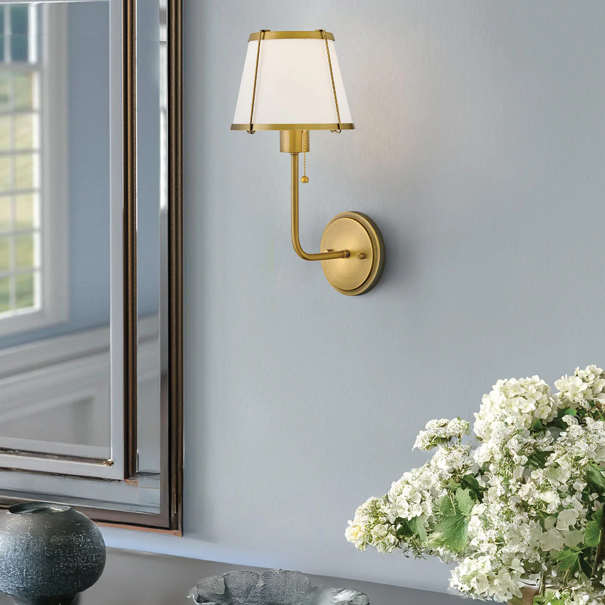 Hinkley Clarke 1 lt Wall Light with Pull switch - E27 - Image 2