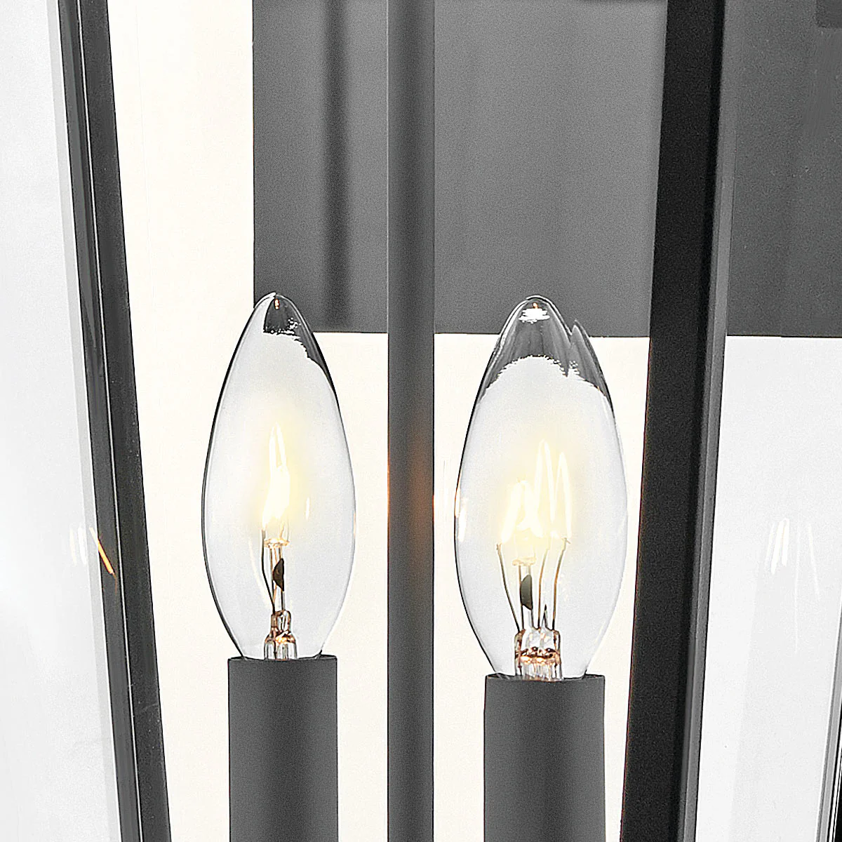 Hinkley Dawson 1 lt Outdoor Large Wall Lantern - Black with Burnished Bronze accent IP44 E14 - Image 7