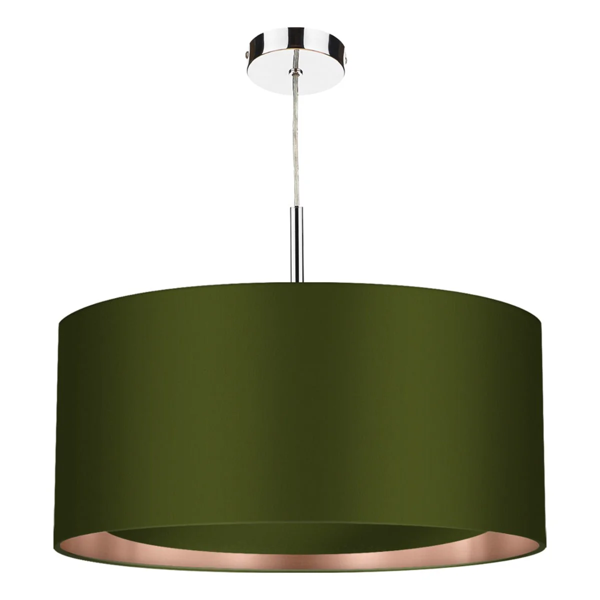 Hockney 3 Light Pendant With Bespoke Shade Various Sizes - Image 3