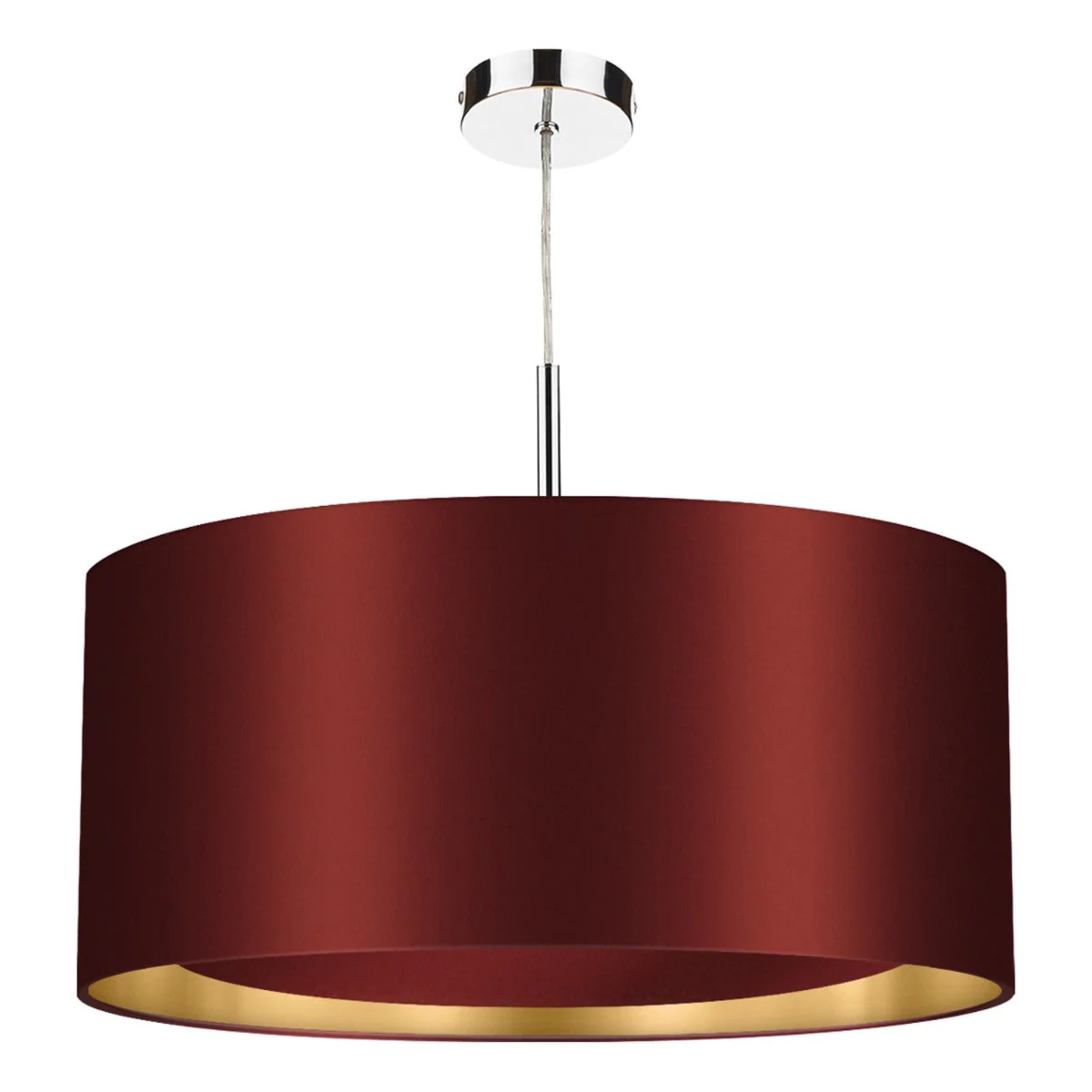 Hockney 3 Light Pendant With Bespoke Shade Various Sizes - Image 5