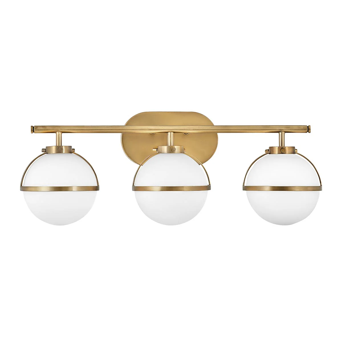 Hollis 2/3 Light Wall Light Heritage Brass/Black/Brass IP44 - Finish - Image 7